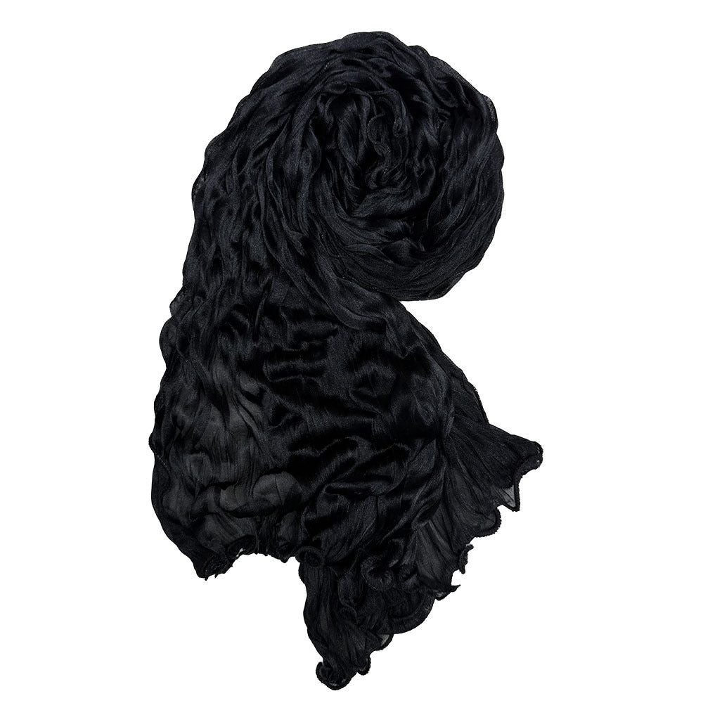 Crinkle Organza Hijab Scarf(MH222)