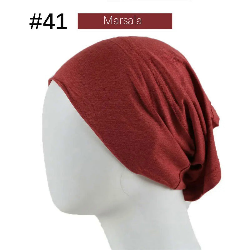 Modal Under Cap Hijab | Stretchy Tube Bonnet(MH198)