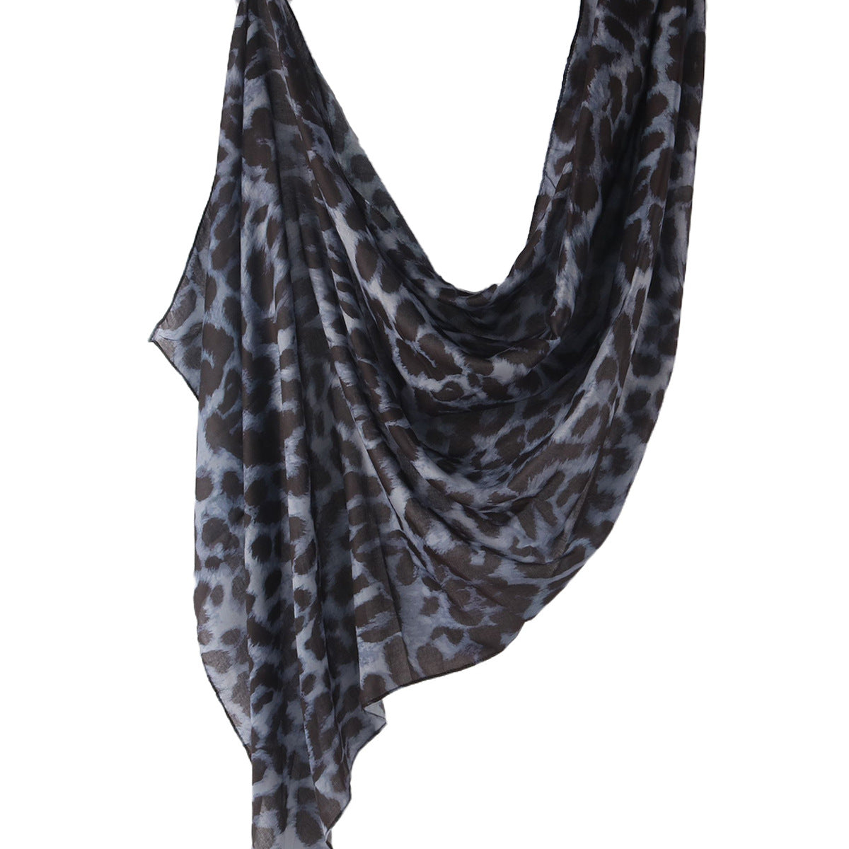 Versatile Leopard Print Fashionable Hijab (MH164)