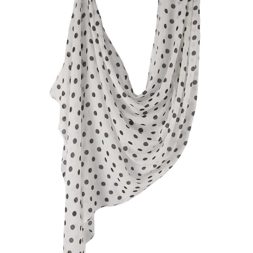 Polka Dot Hijab Scarf(MH223)
