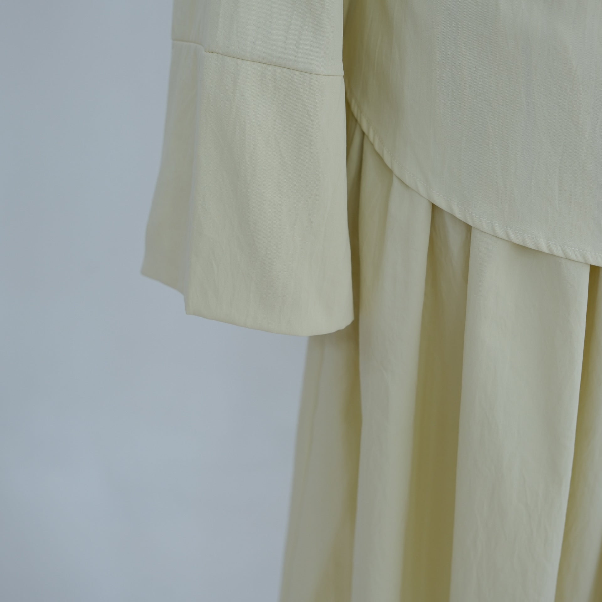 Bell Sleeve Back-Tie Top & A-Line Maxi Skirt Set(MS469)
