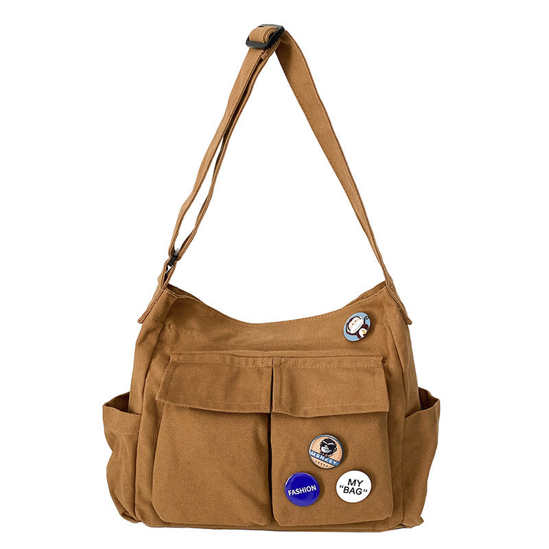 Spacious Multi-Pocket Shoulder Tote（MAC465）
