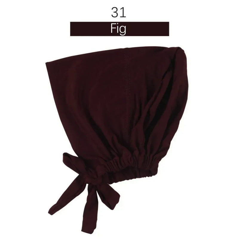 Modal Tie-Back Under Cap | Adjustable Hijab Bonnet(MH200)