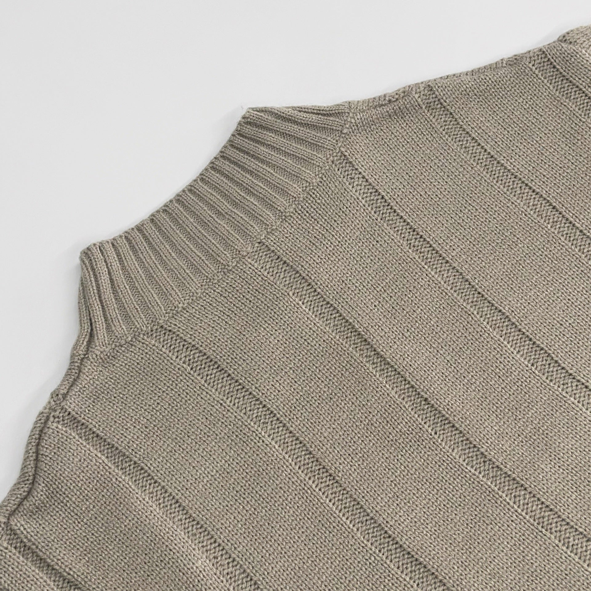 Textured Knit Sweater & Wide-Leg Trouser Set(MS448)
