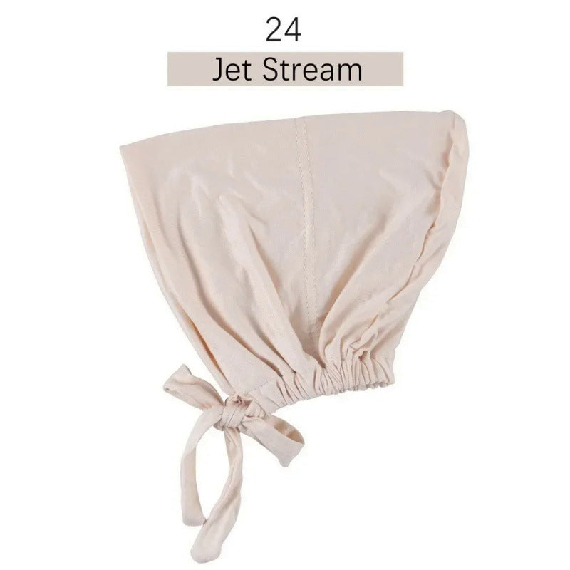 Modal Tie-Back Under Cap | Adjustable Hijab Bonnet(MH200)