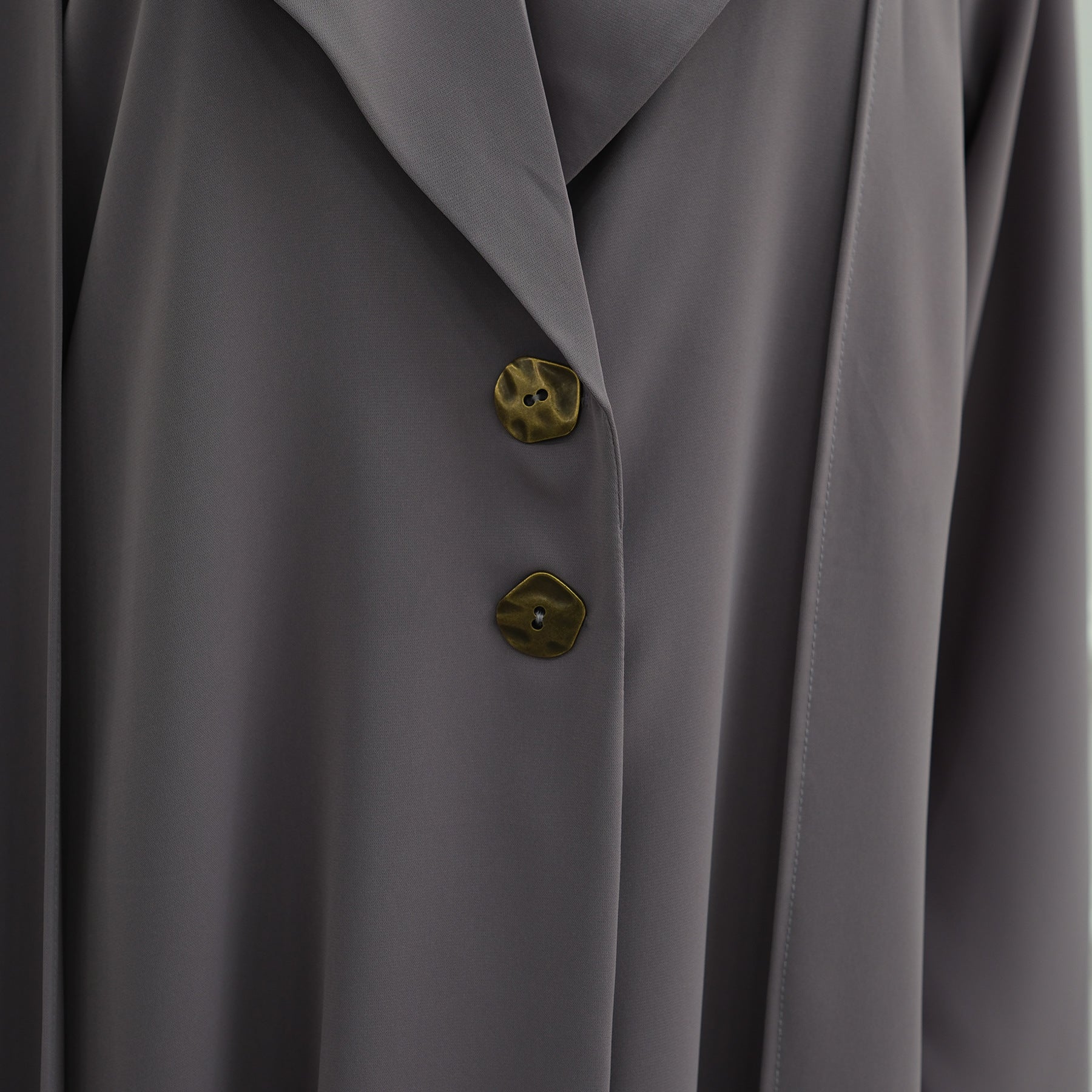 Blazer Open Abaya Set with Hijab(MOA272)