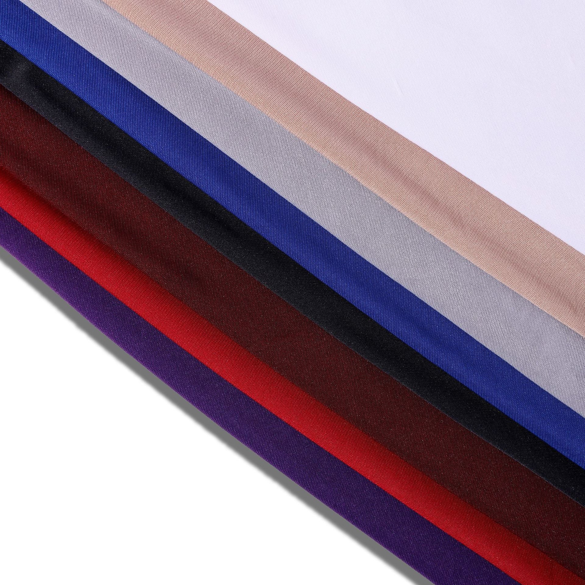 Crystal Linen Round Edge Khimar Hijab(MK028)