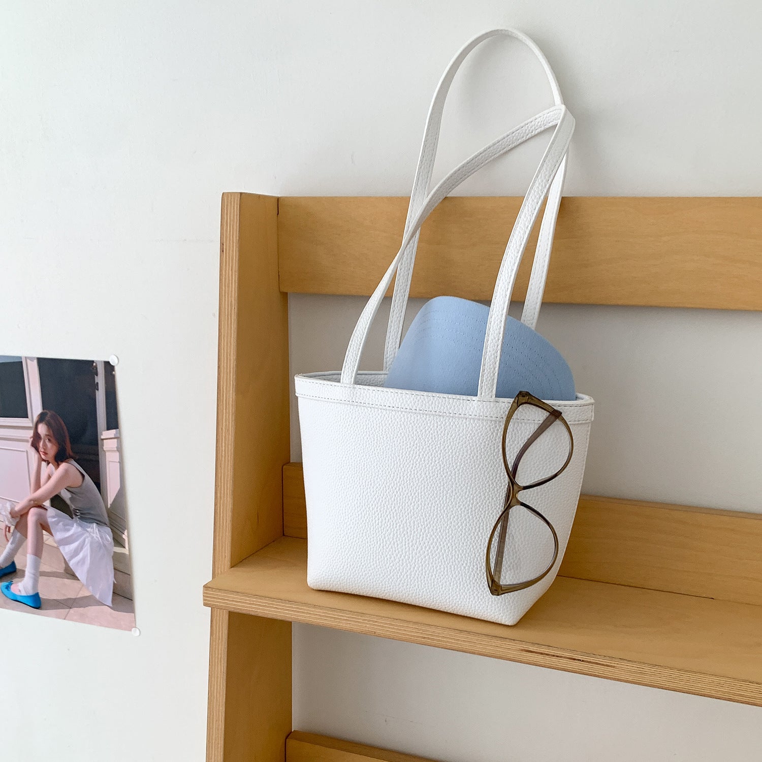 Minimalist Everyday Tote Bucket Bag（MAC474）
