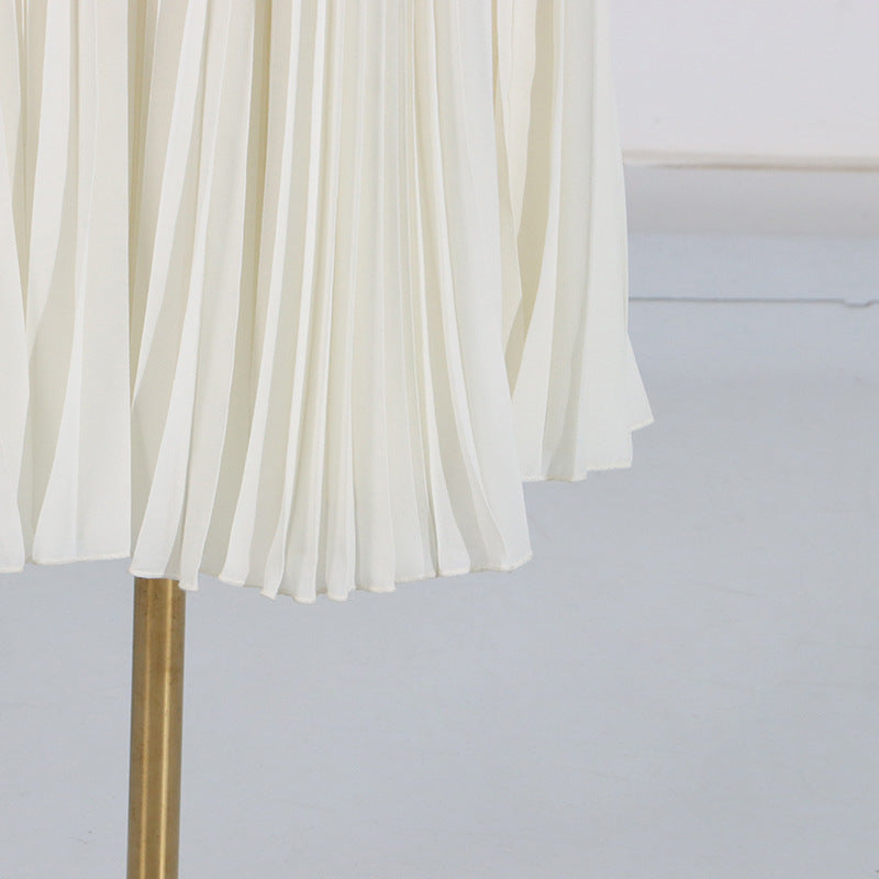 Crystal Embellished Jacket & Pleated Skirt Set(MS305)