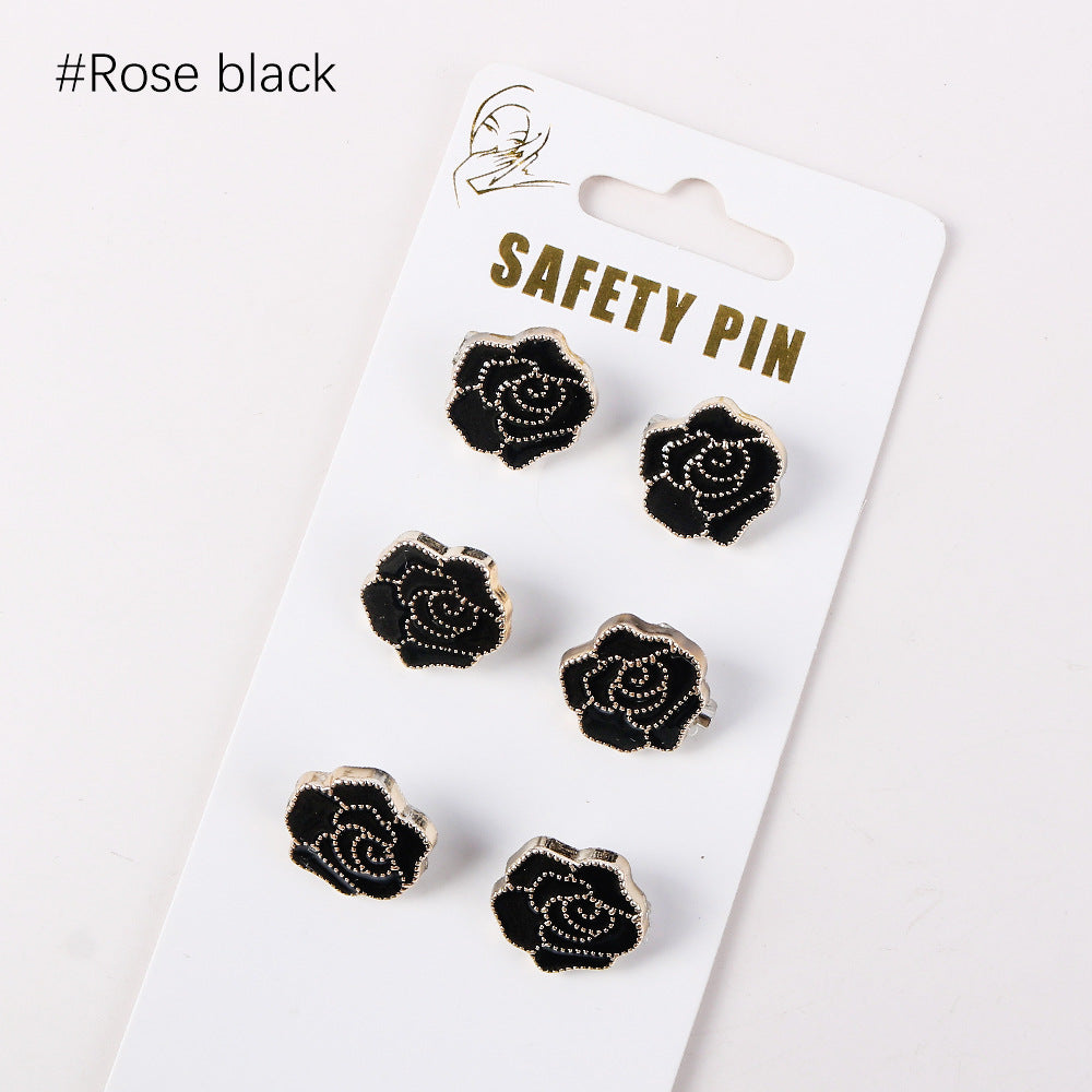 Vintage Enamel Brooch Pin Set(MAC366)