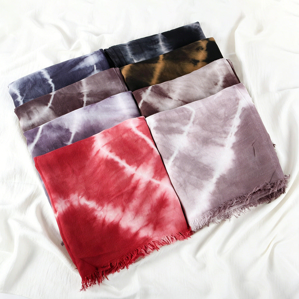 Tie-Dye Hijab Scarf(MH225)