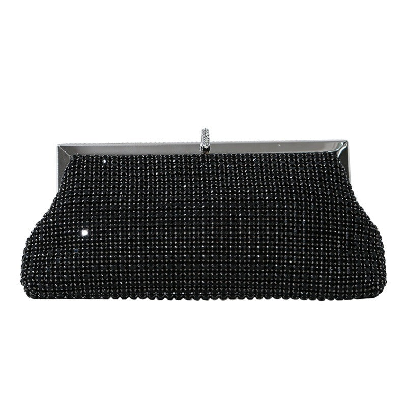 Handmade Rhinestone Crystal Evening Clutch Bag – Luxury Sparkling Party Handbag (MAC487)