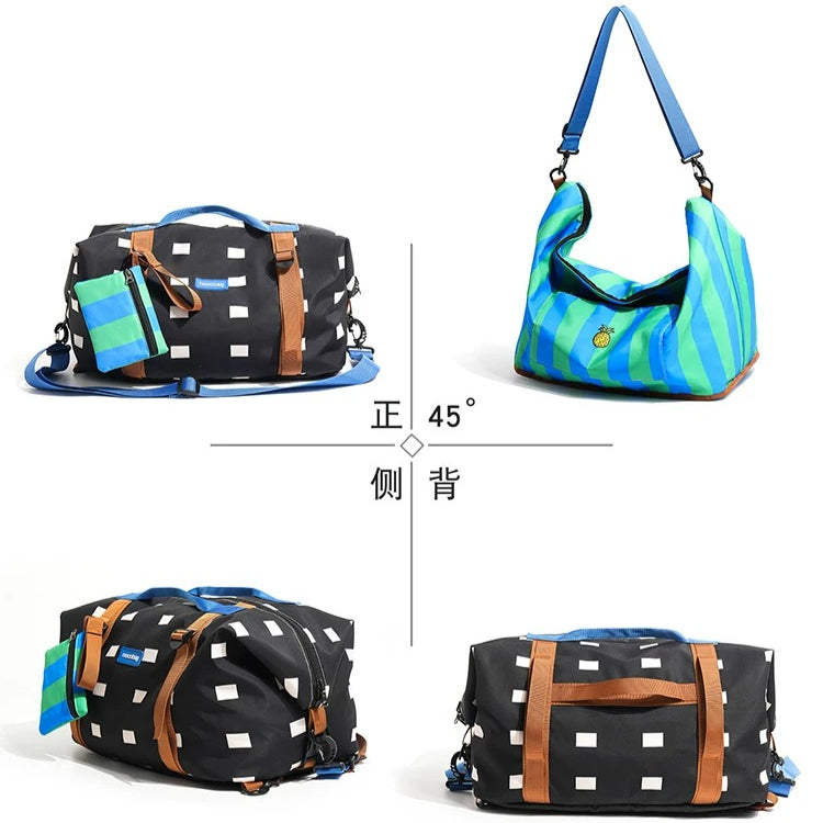 3-in-1 Foldable Travel Backpack Tote（MAC456）