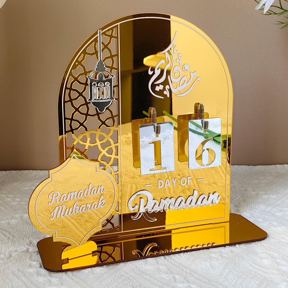 Creative Ramadan Countdown Acrylic Ornament (MAC381)