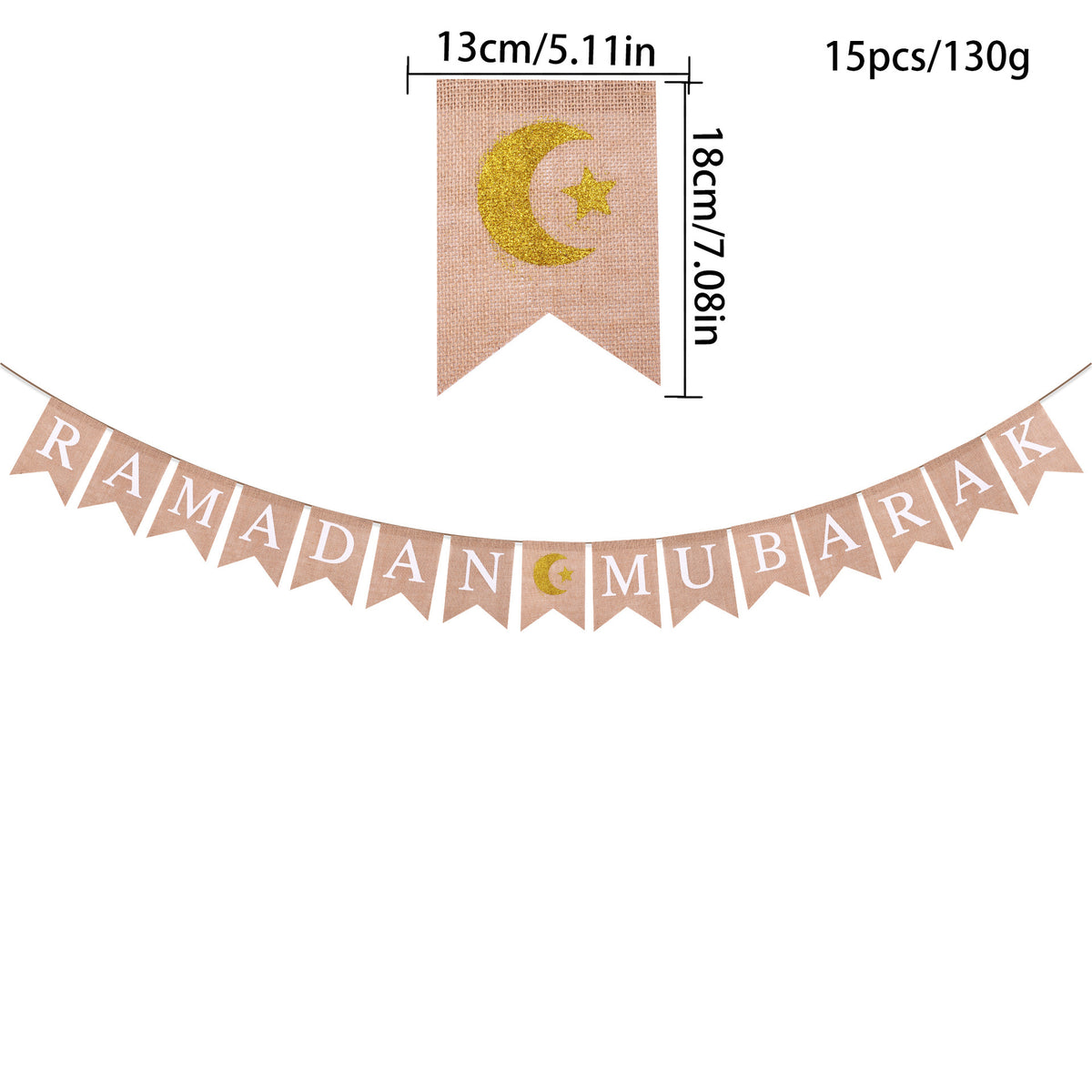 EID MUBARAK Party Decorative Banner(MR026)
