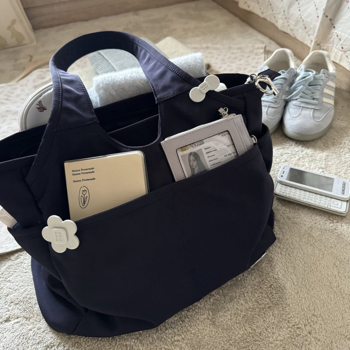 Multi-Pocket School & Work Tote Bag（MAC463）