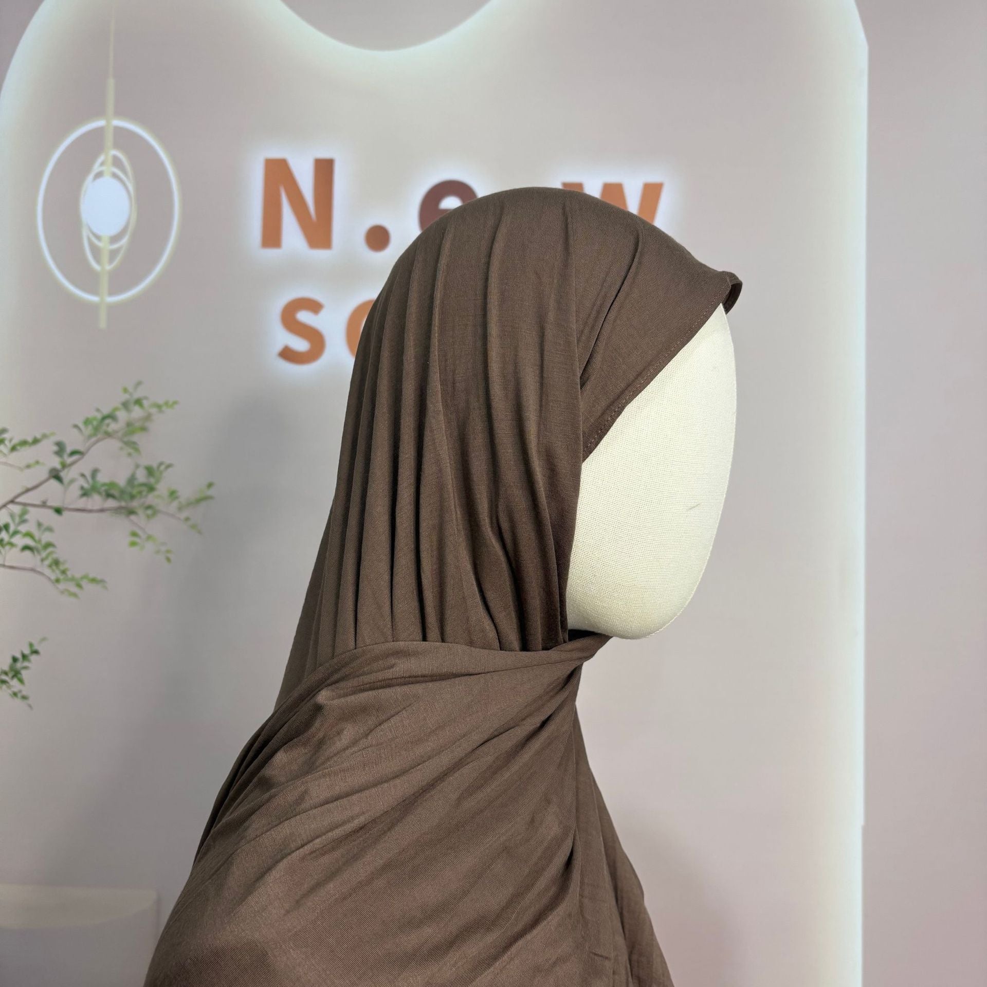 Bamboo Jersey Hijab Scarf(MH255) - Mariam's Collection