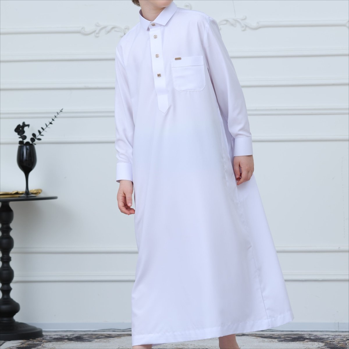 Boys Button - Front Thobe(MKB011) - Mariam's Collection