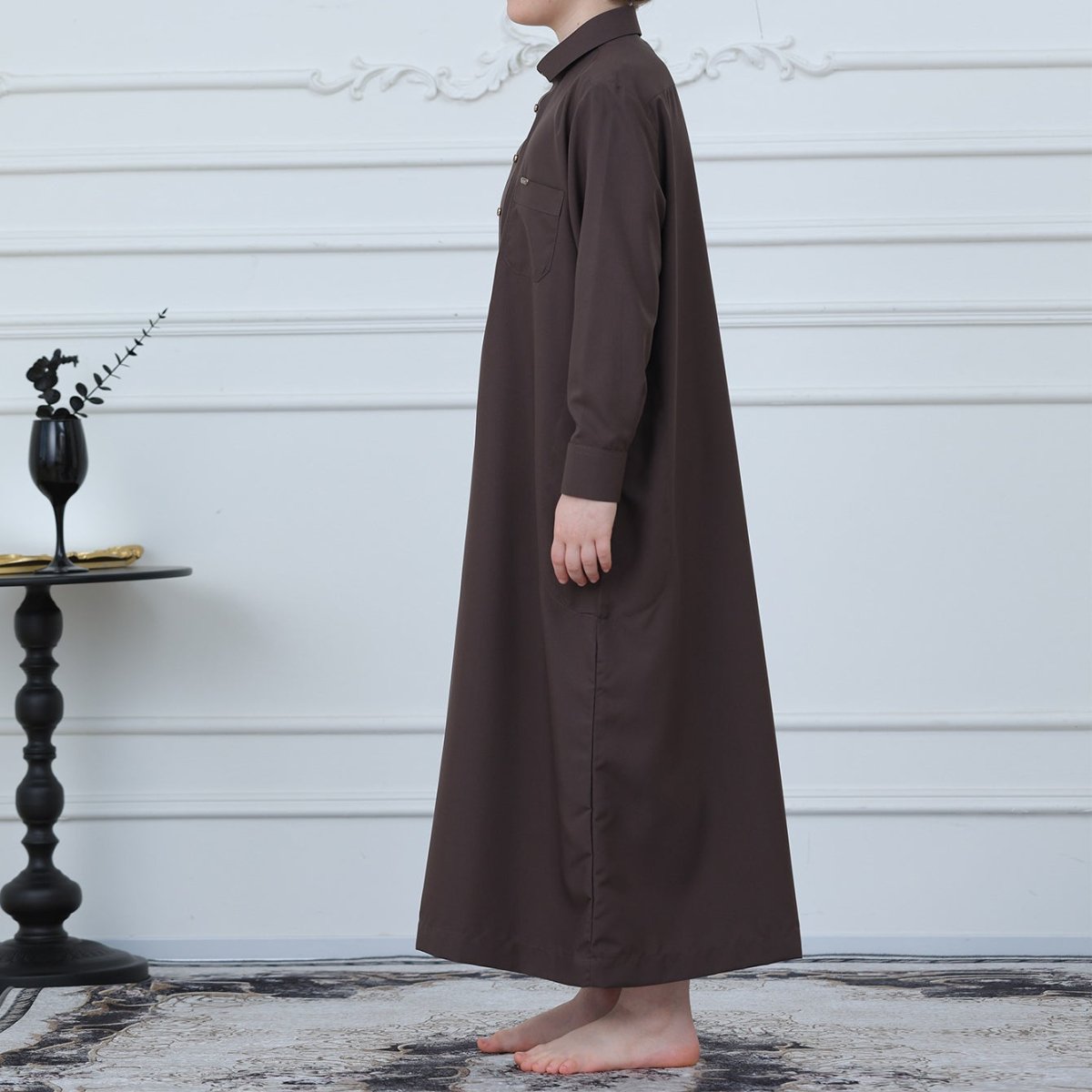 Boys Button - Front Thobe(MKB011) - Mariam's Collection
