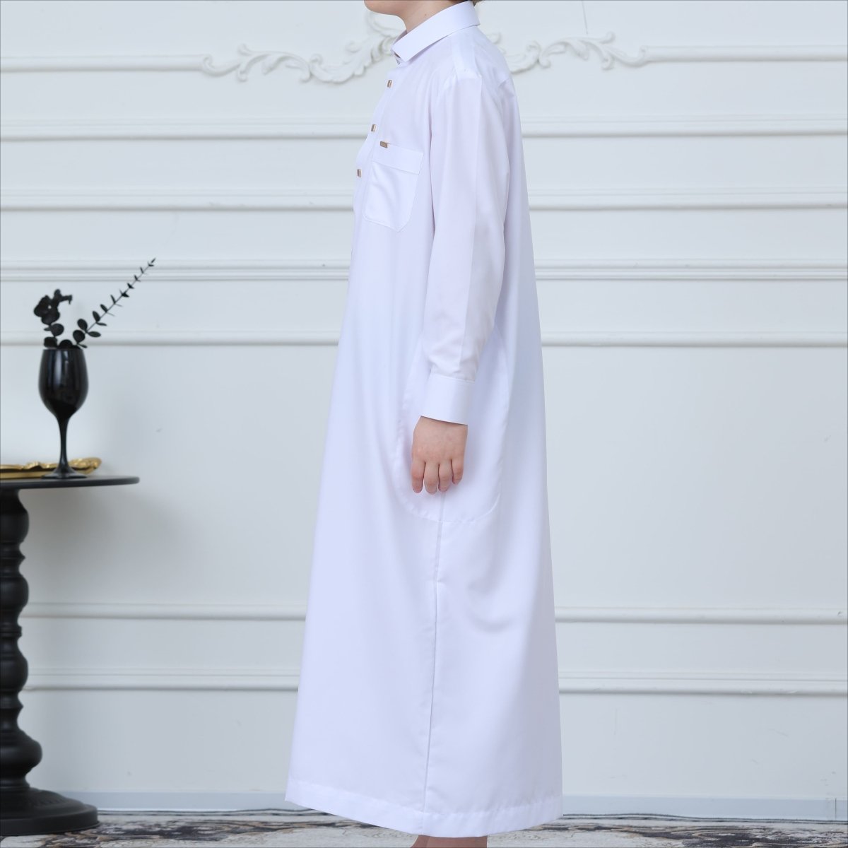 Boys Button - Front Thobe(MKB011) - Mariam's Collection