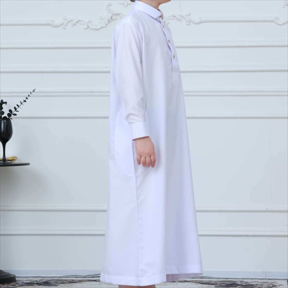 Boys Button - Front Thobe(MKB011) - Mariam's Collection