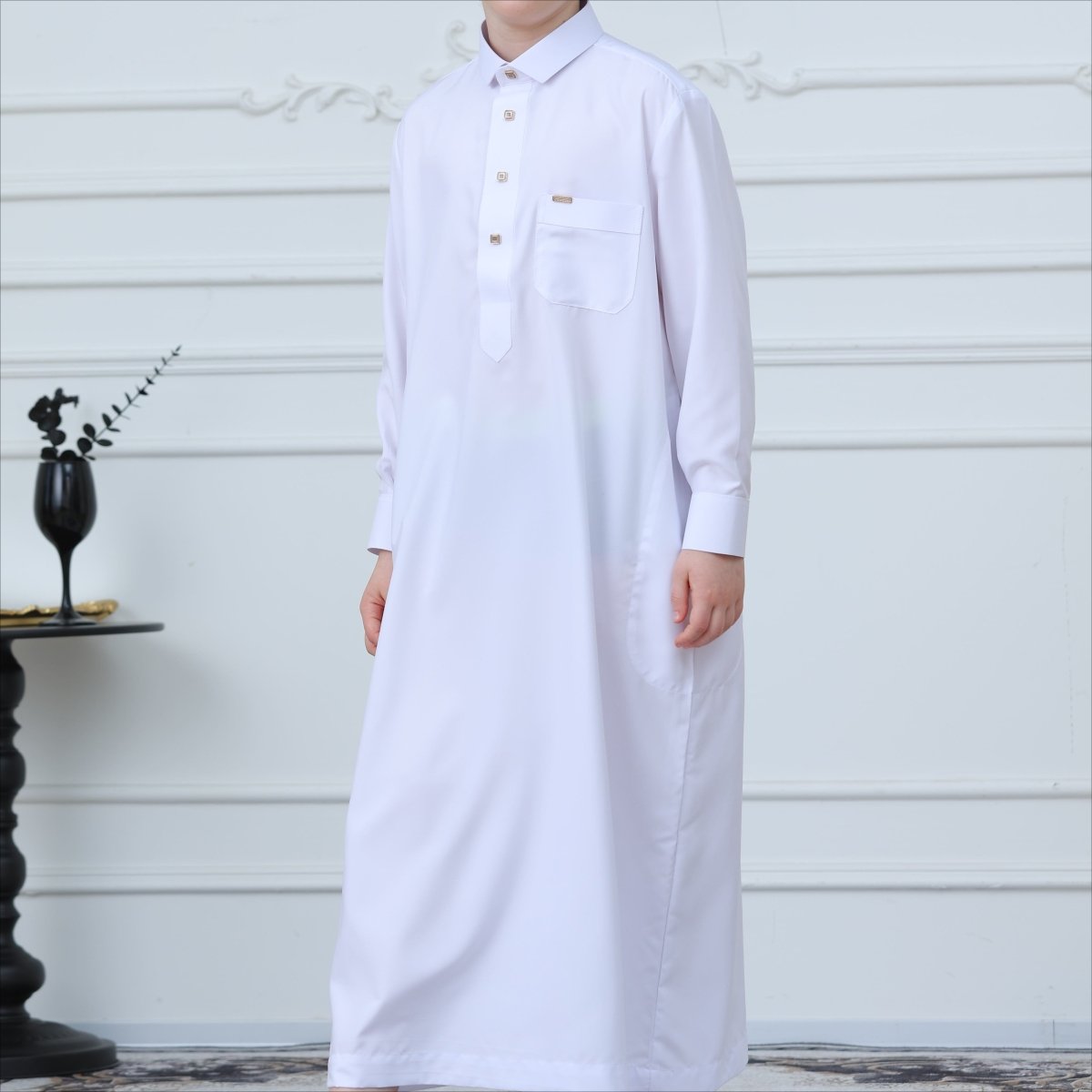 Boys Button - Front Thobe(MKB011) - Mariam's Collection