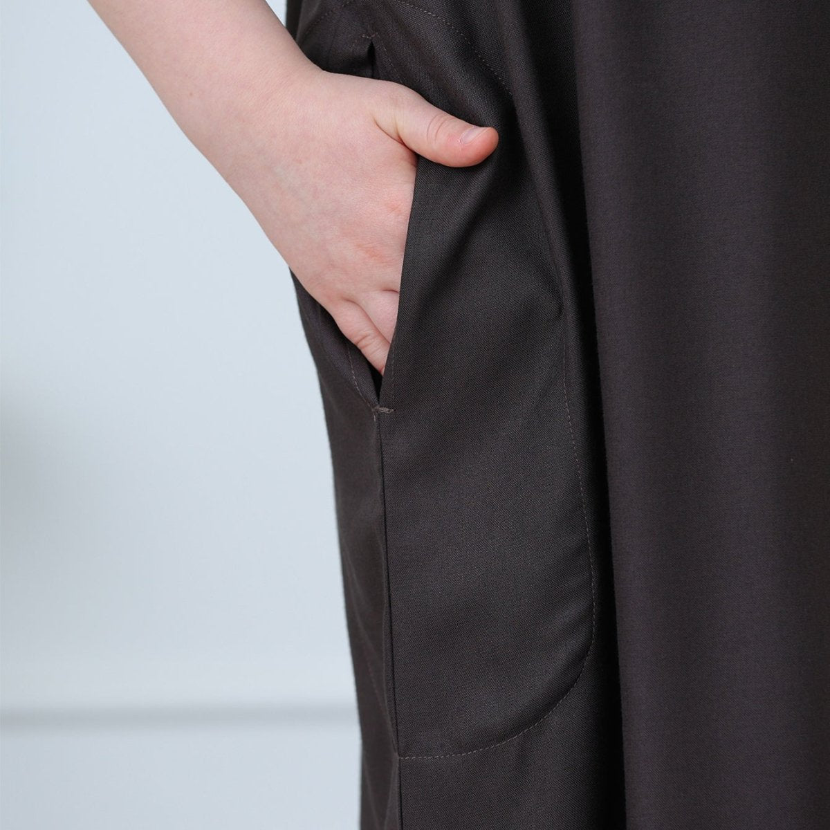 Boys' Embroidered Thobe(MKB032) - Mariam's Collection