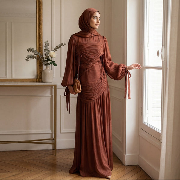 collar ruched dress Collar Ruched Shirt Dress Lady Zo
