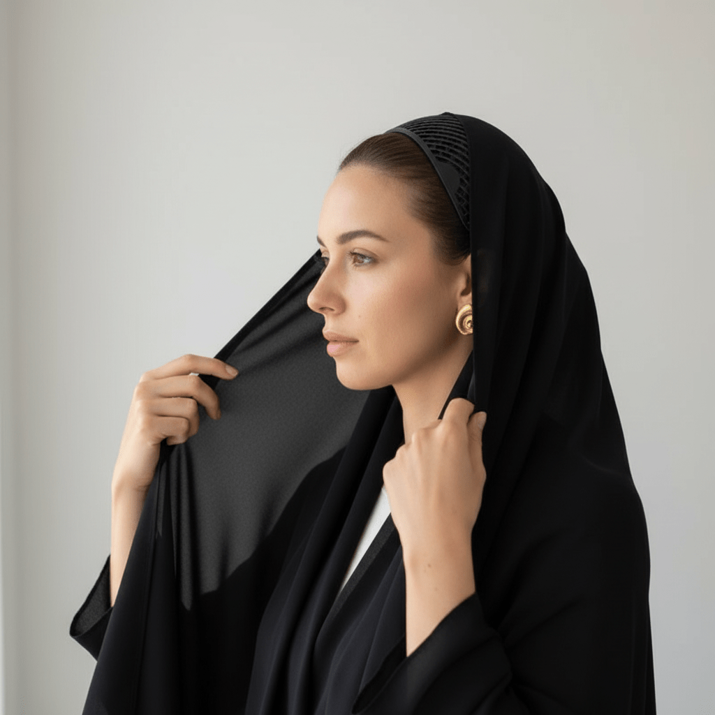 Breathable Hijab Grip Headband | Non - Slip Scarf Holder Hair Accessory(MAC303) - Mariam's Collection