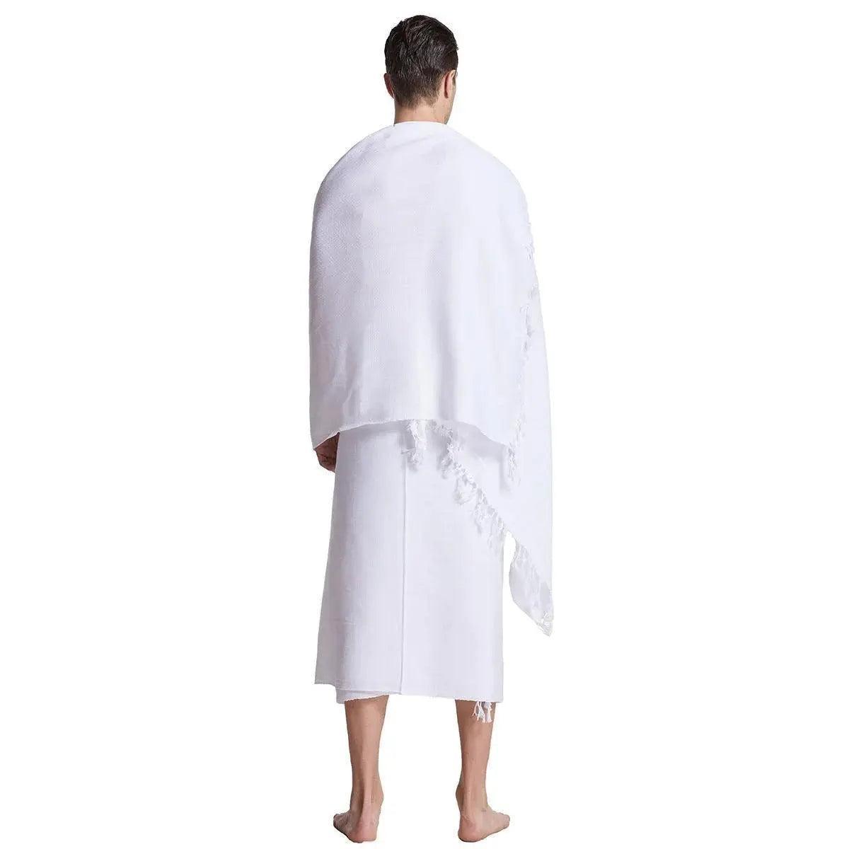 Breathable Two-Piece Ihram Set for Hajj & Umrah - MC001 Mariam's Collection - Mariam's Collection