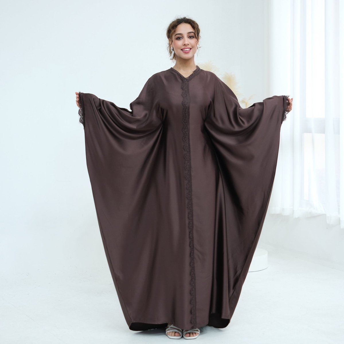 Butterfly Batwing Abaya(MA442) - Mariam's Collection