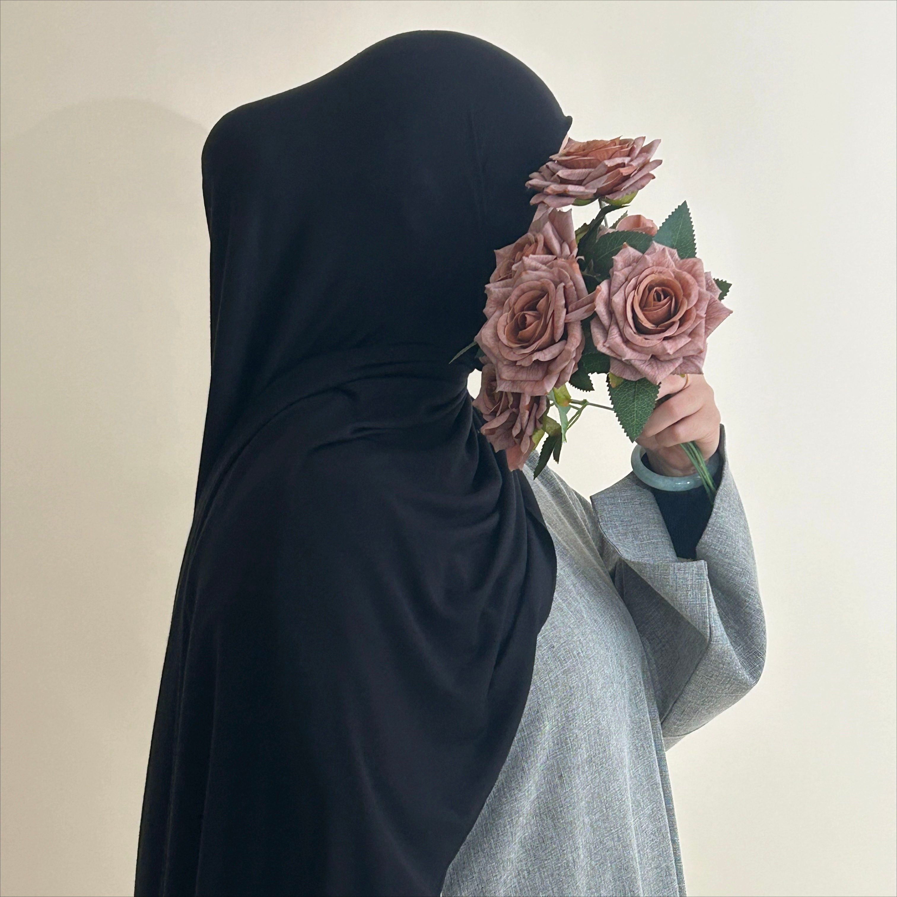 Cloud Soft Wool Blend  Jersey Hijab(MH197)