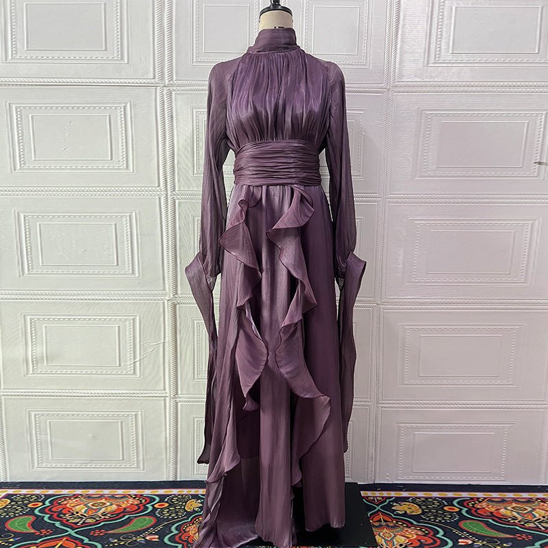 Cascading Ruffle Gown