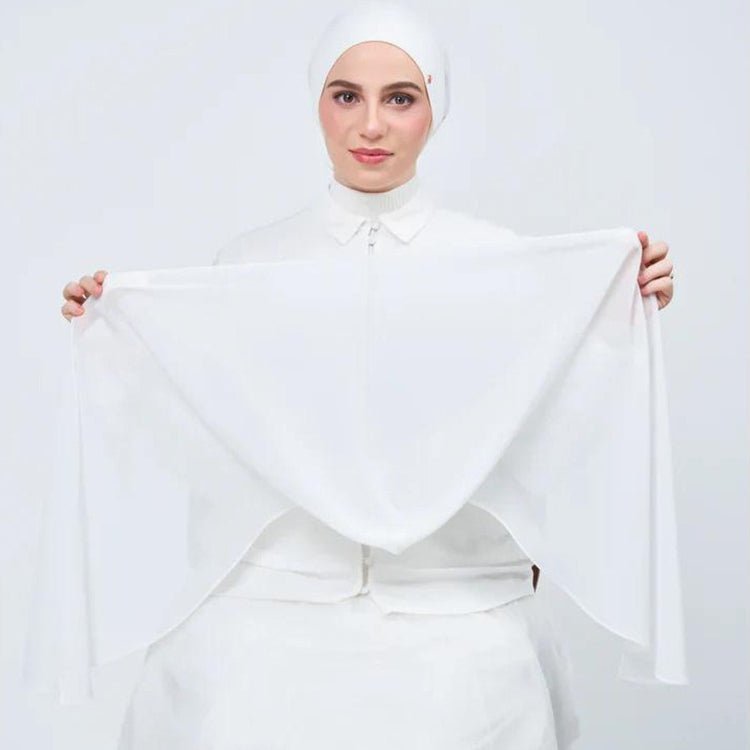 Chiffon Instant Hijab with Magnetic Closure(MH202) - Mariam's Collection