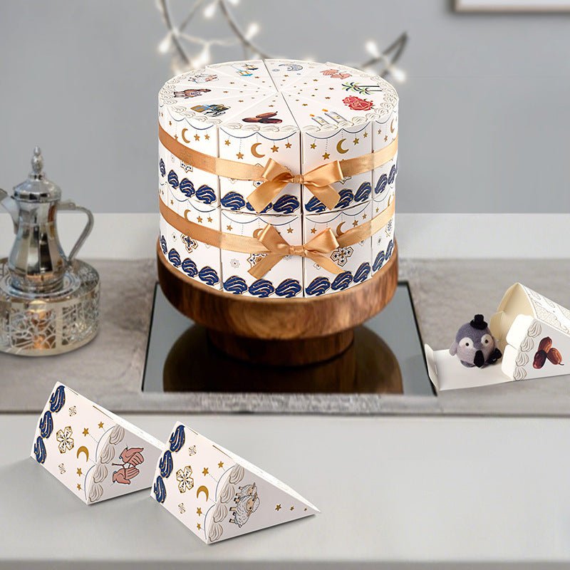 Creative Triangle Cake Gift Blind Box Set