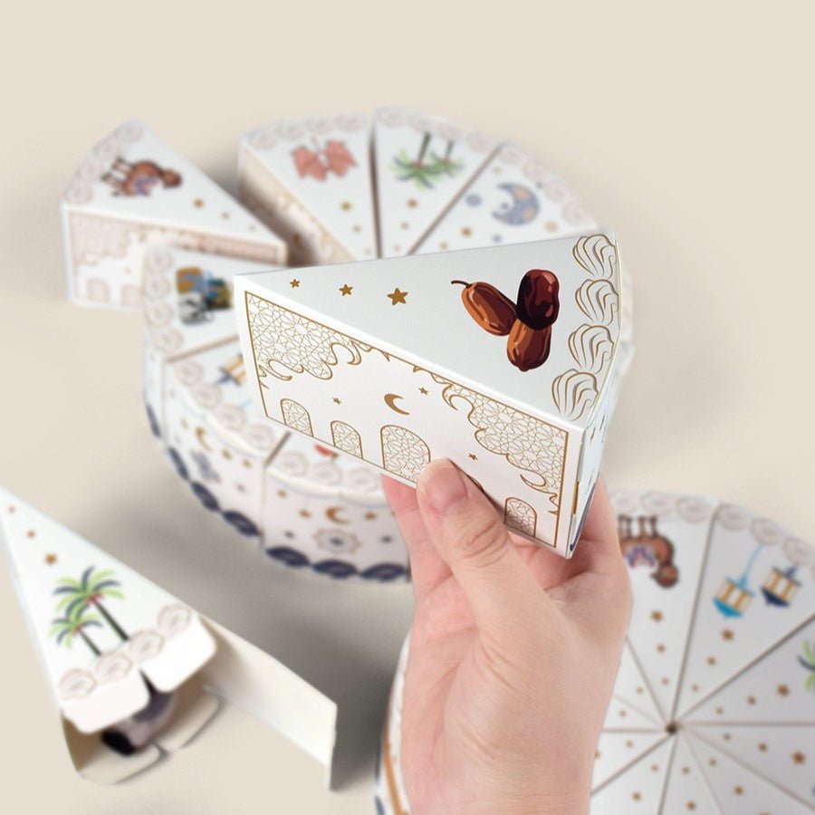 Creative Triangle Cake Gift Blind Box Set