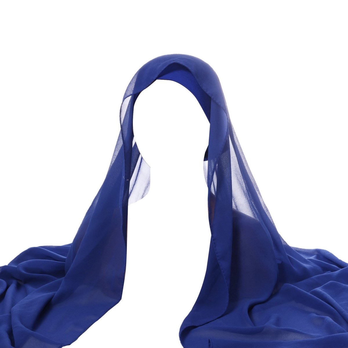 Crinkle Chiffon Hijab Set(MH210) - Mariam's Collection