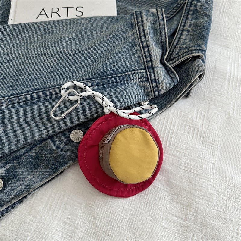 Cute Hat Earbud Pouch Keychain（MAC470） - Mariam's Collection