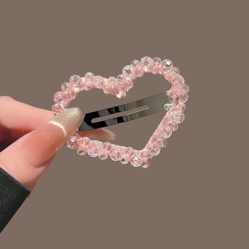 Cute Star & Heart Hair Barrettes（MAC458） - Mariam's Collection