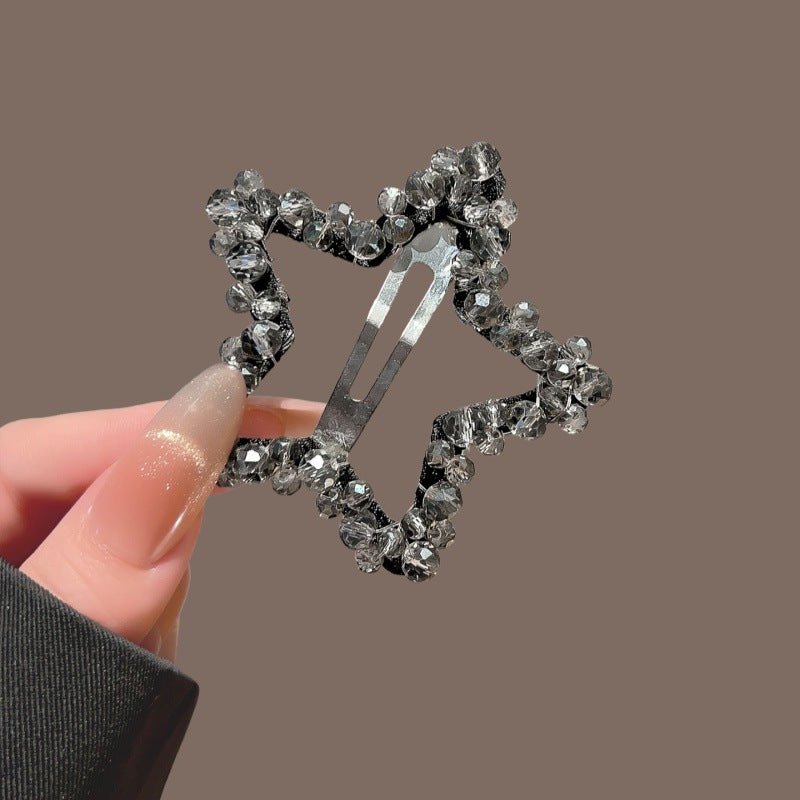 Cute Star & Heart Hair Barrettes（MAC458） - Mariam's Collection