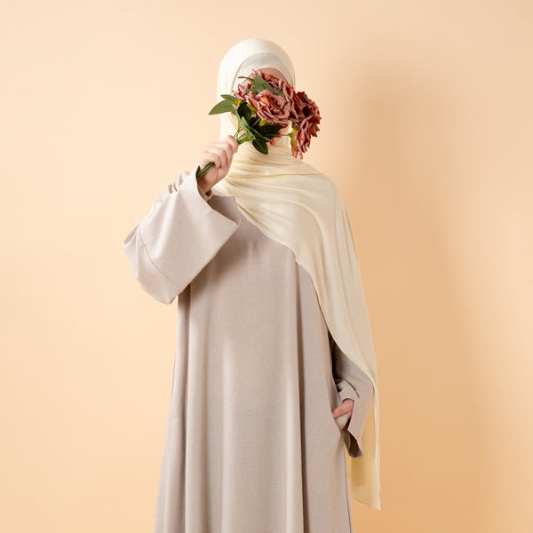 Cloud Soft Wool Blend  Jersey Hijab(MH197)