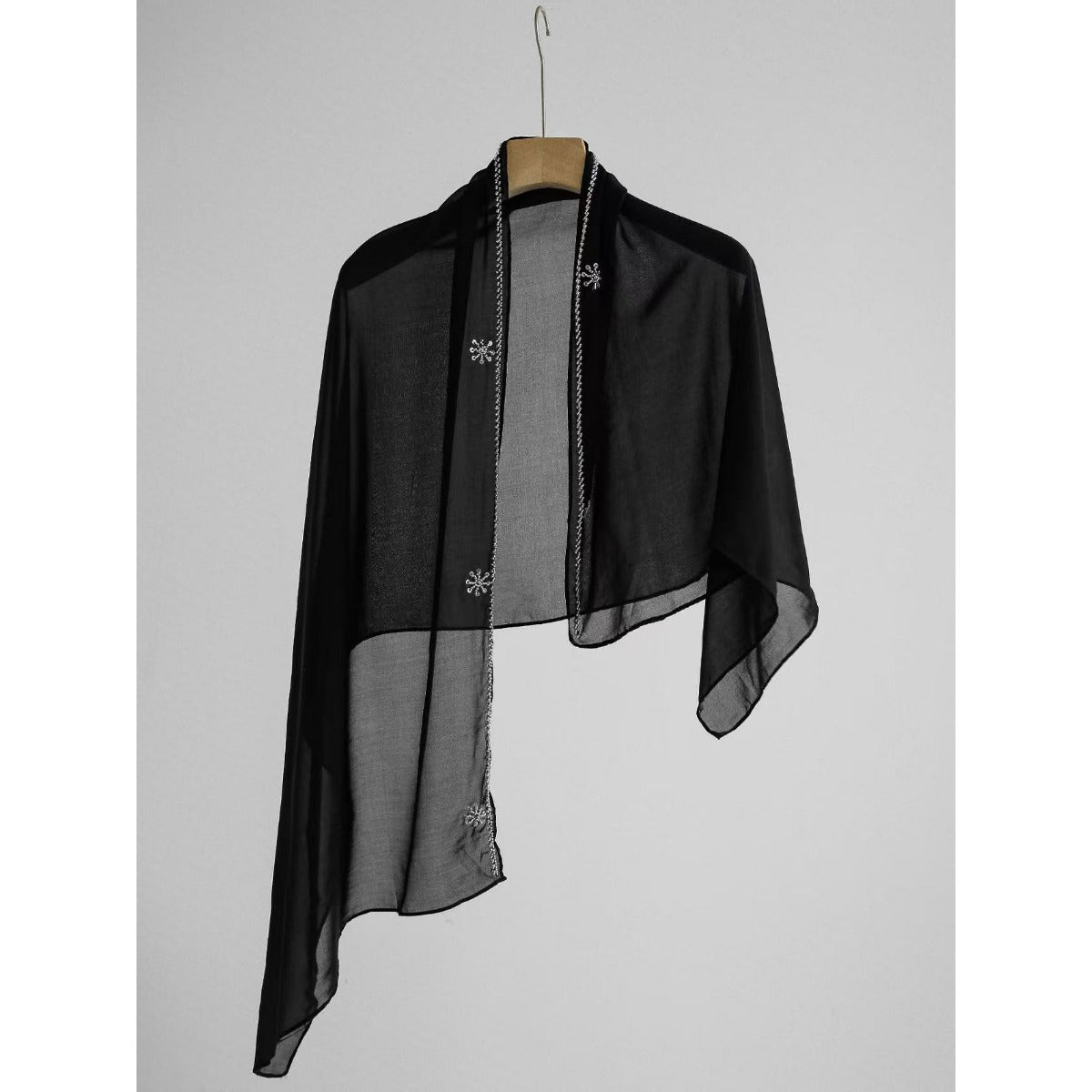 Diamond Elegance Abaya | Luxury Muslim Black Banquet Dress Evening Wear. (MOA184) - Mariam's Collection