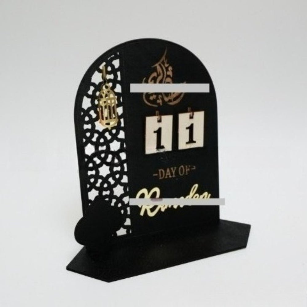 DIY Wooden Star & Moon Countdown Calendar (MAC337） - Mariam's Collection