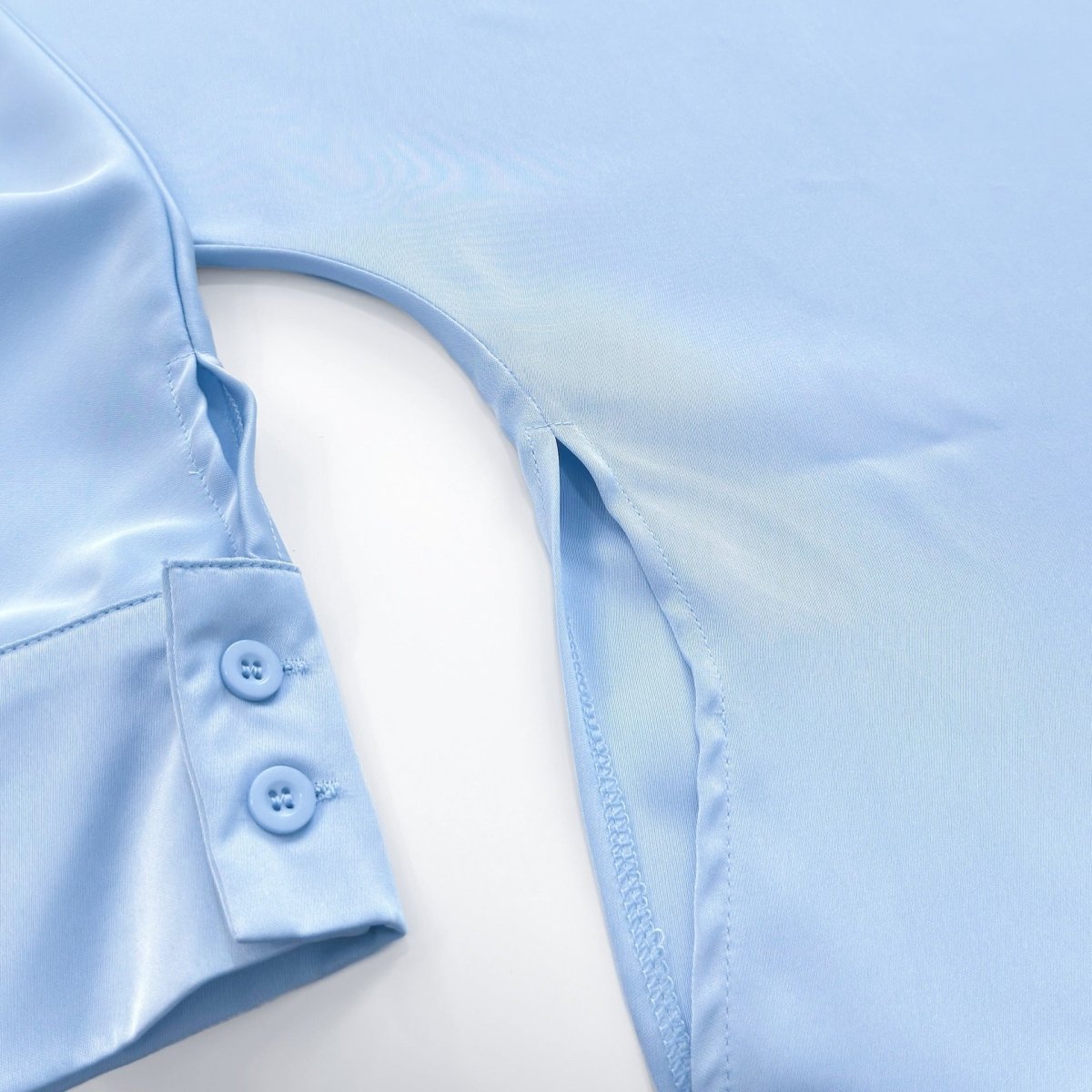 Draped Wrap Top & Maxi Skirt Set(MS333) - Mariam's Collection