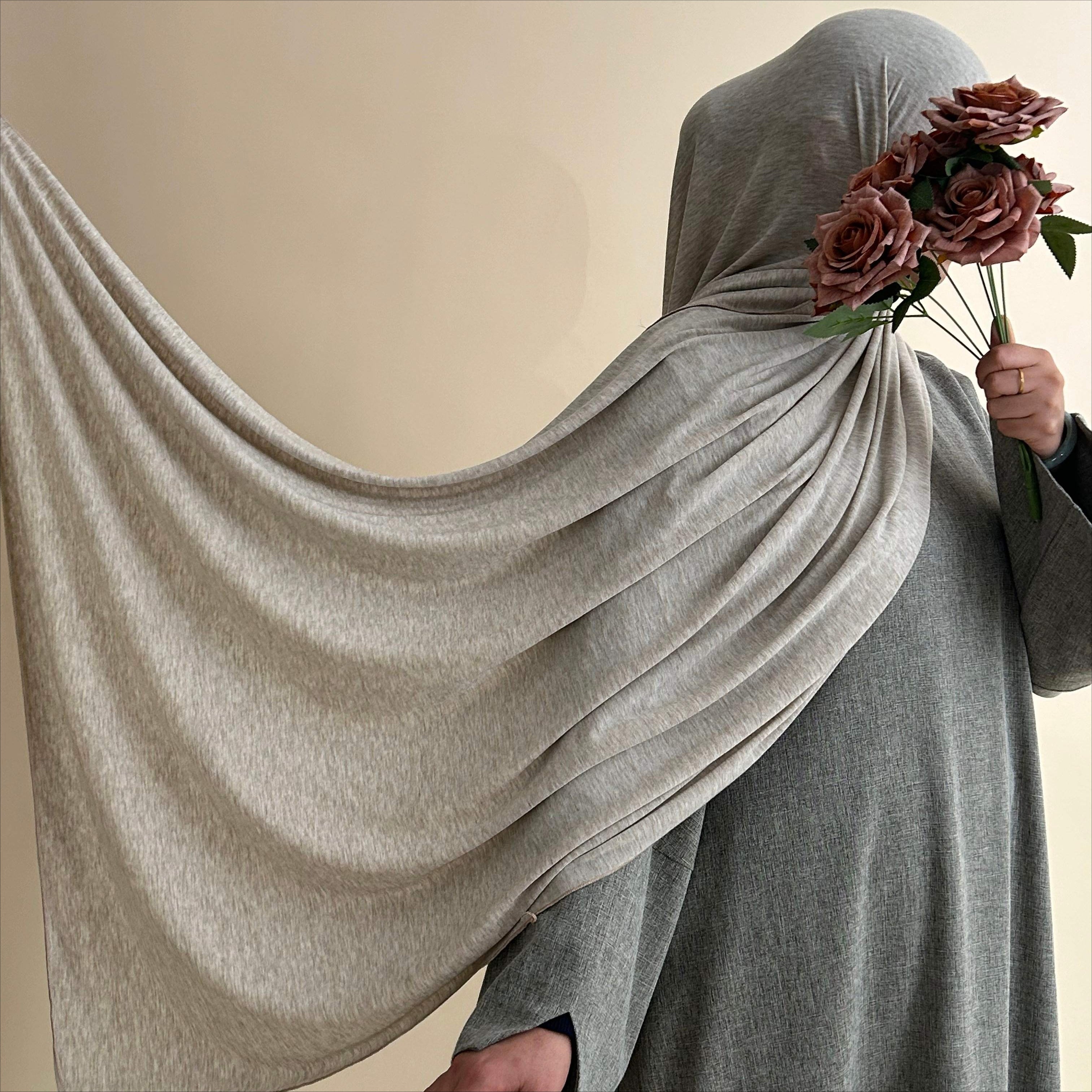 Cloud Soft Wool Blend  Jersey Hijab(MH197)