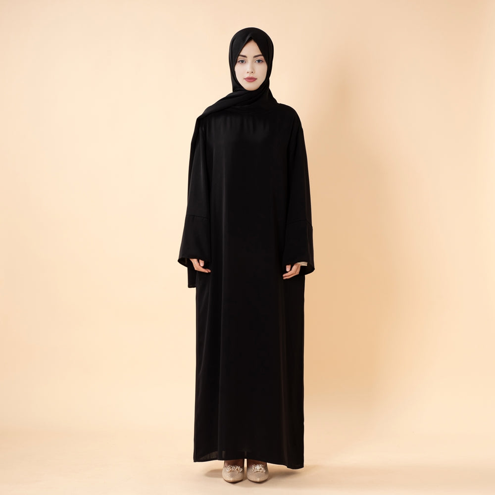 Premium Muslimah Essentials Gift Set | Abaya, Prayer Mat, Tasbih & Tote Bag (MR090)