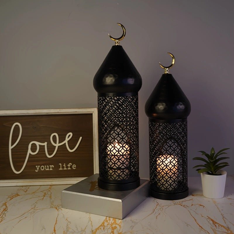Eid Festive Ramadan Candle Lantern (MAC383) - Mariam's Collection