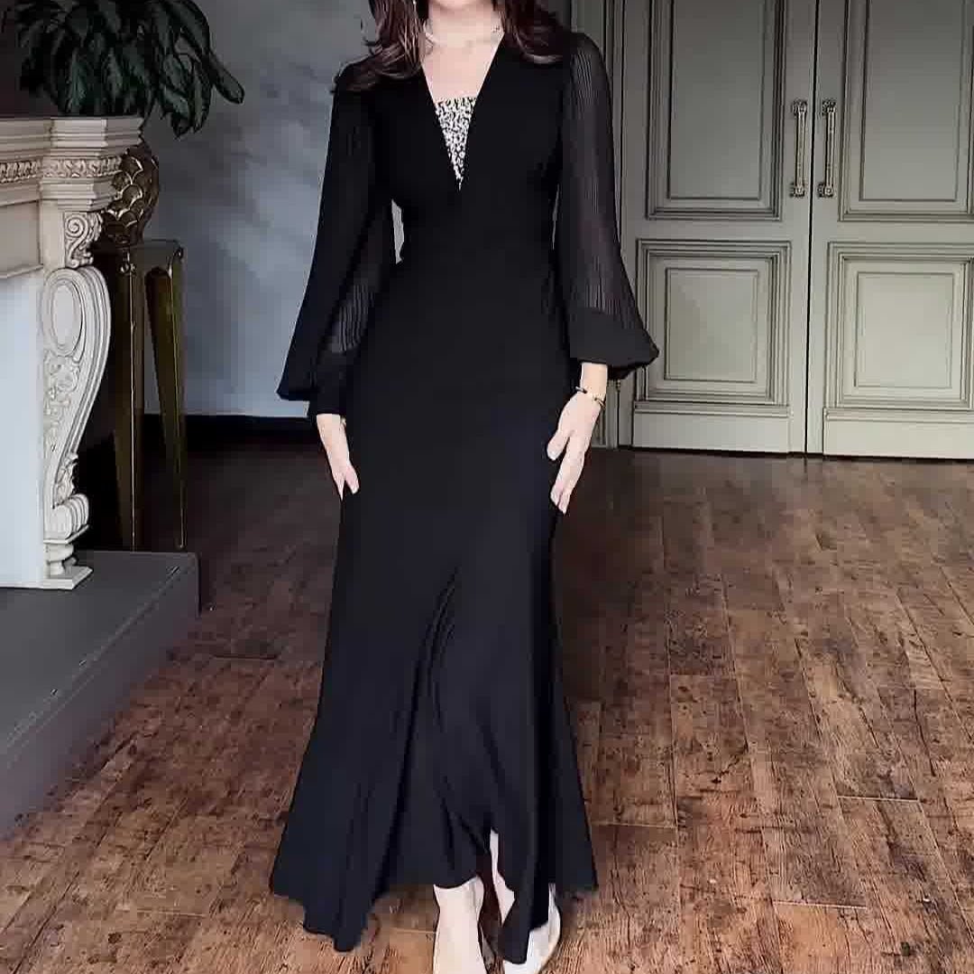 Elegant Empire Waist Formal Dress(MS340) - Mariam's Collection