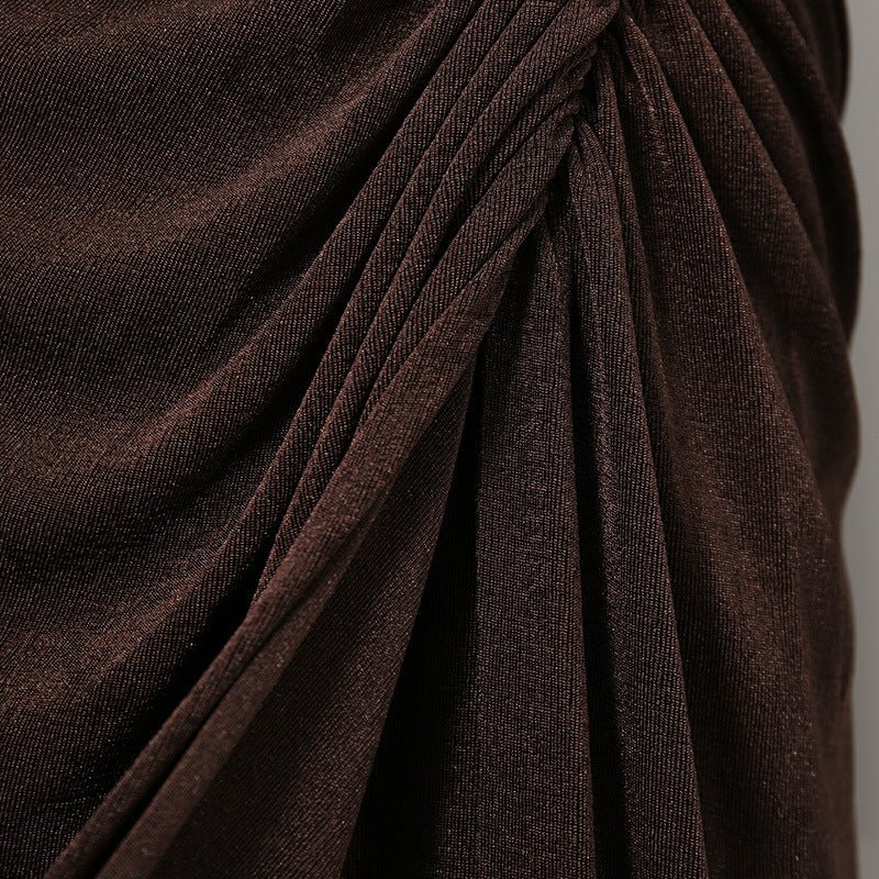 Elegant Long Sleeve Bodycon Gown(MS323) - Mariam's Collection