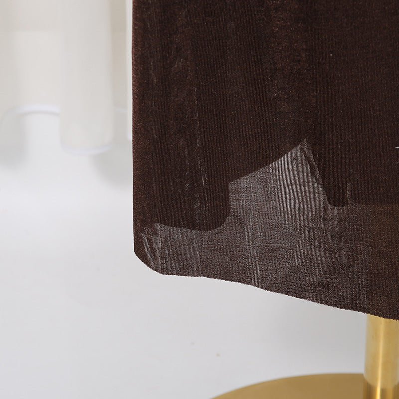 Elegant Long Sleeve Bodycon Gown(MS323) - Mariam's Collection